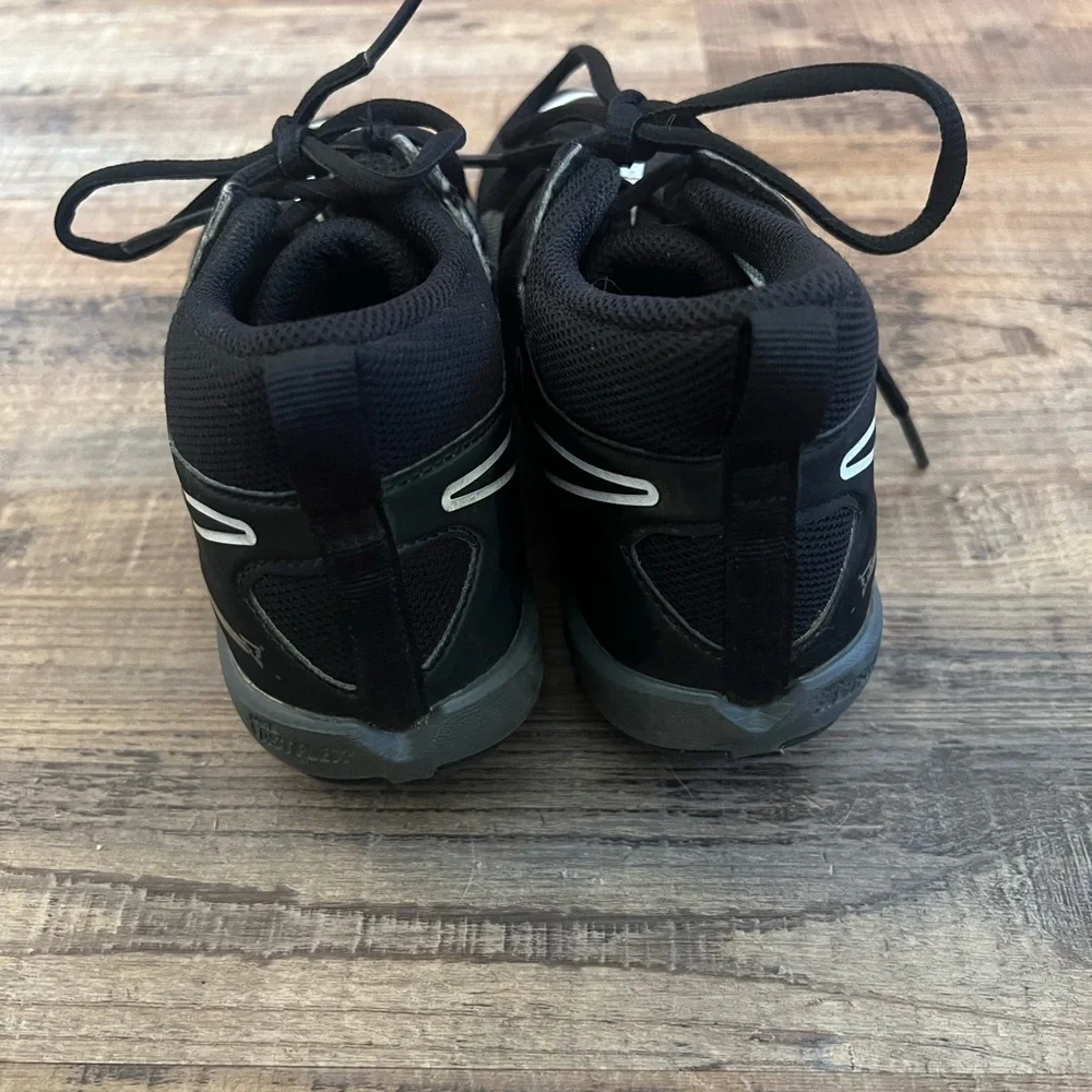 Nike alpha Black and White Football Cleats